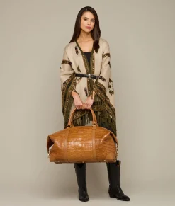 Women Lucchese Travel|Travel*Giant Gator Duffle - Large