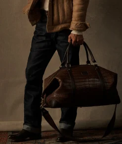 Women Lucchese Travel|Travel*Giant Gator Duffle – Large