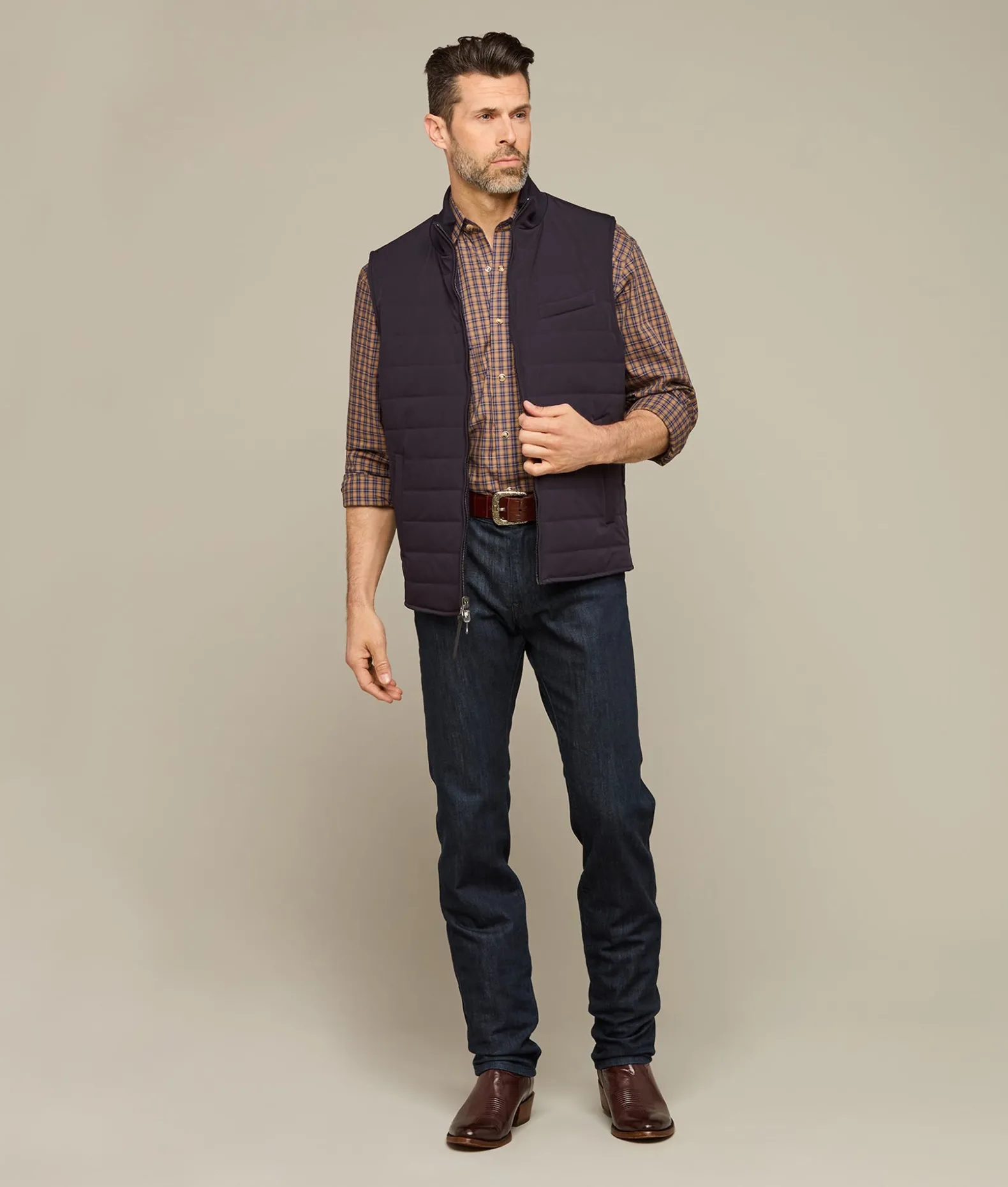 Lucchese Outerwear*Gilroy Reversible Vest