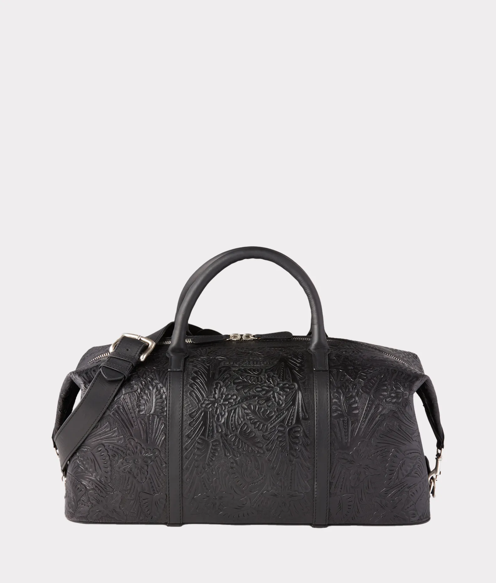 Women Lucchese Travel|Travel*Hand-Tooled Duffle