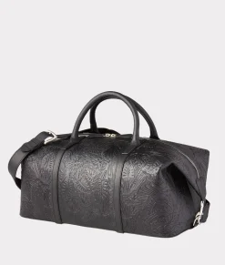 Women Lucchese Travel|Travel*Hand-Tooled Duffle