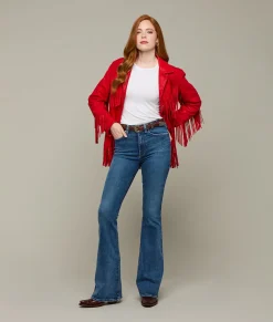 Women Lucchese Bottoms*Holly High-Rise Flare Jean