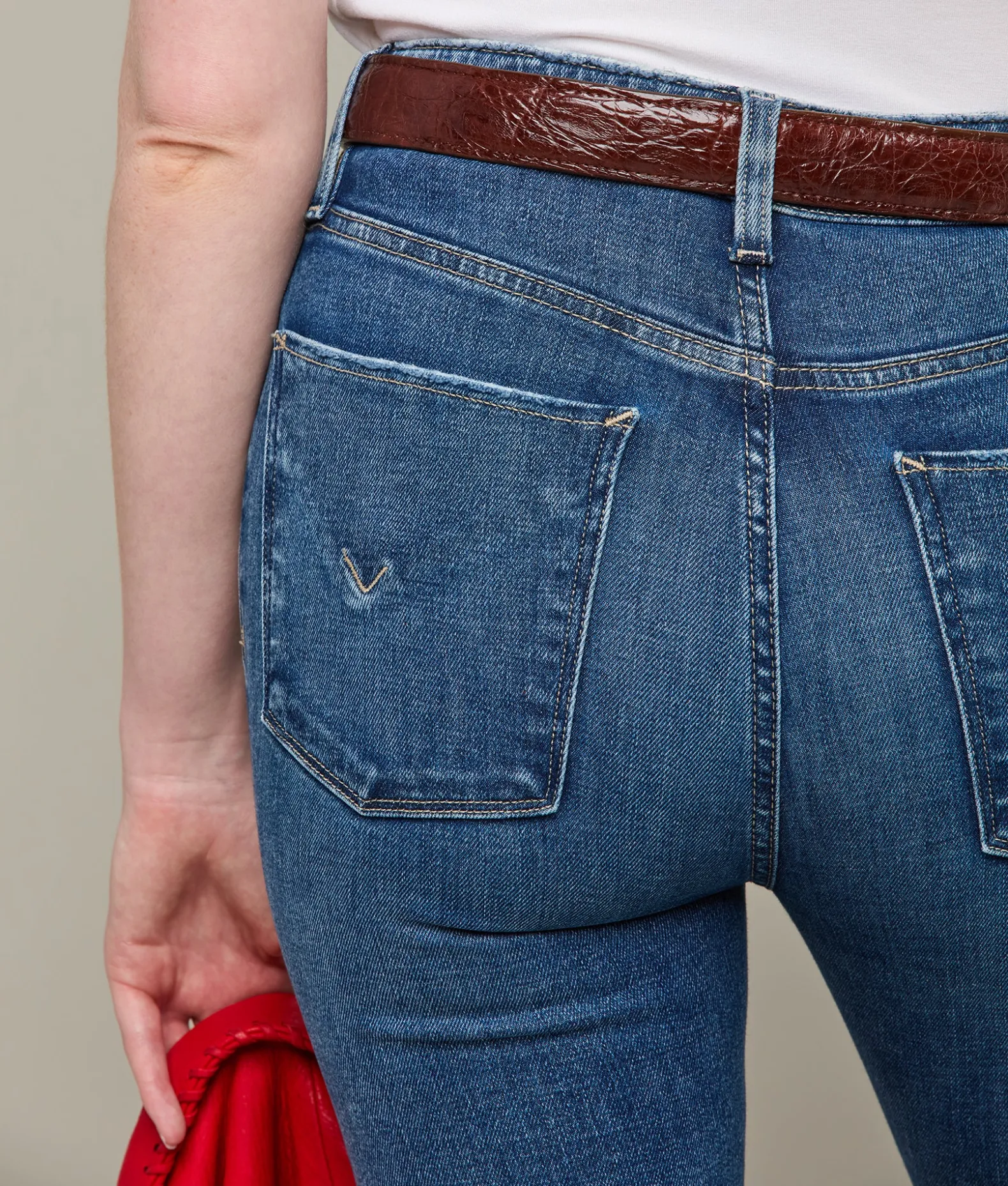 Women Lucchese Bottoms*Holly High-Rise Flare Jean
