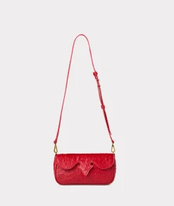 Women Lucchese Handbags*Joni Exotic Baguette