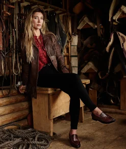 Women Lucchese Loafers*Karmen