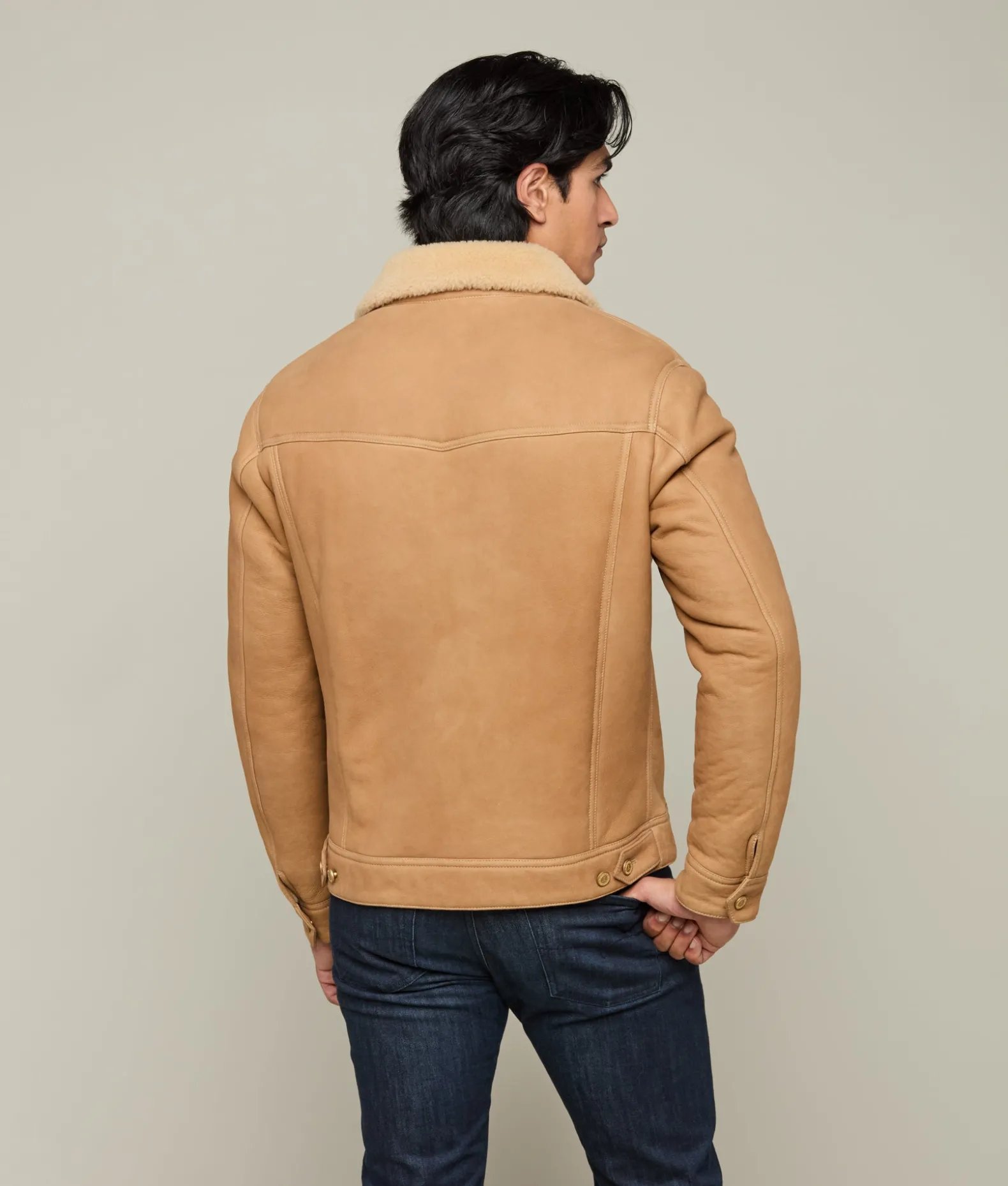 Lucchese Outerwear*Kyle Shearling Trucker Jacket
