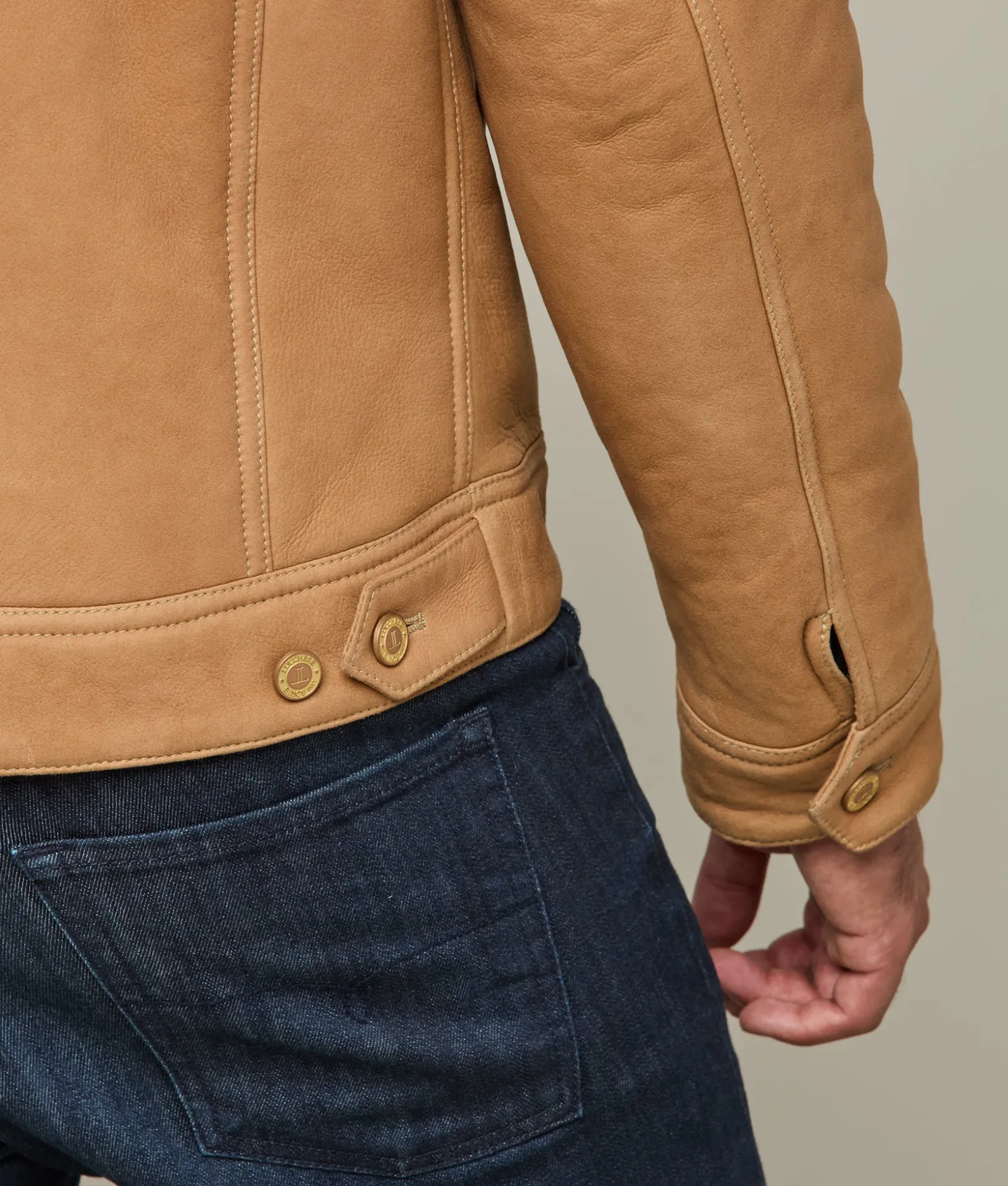 Lucchese Outerwear*Kyle Shearling Trucker Jacket