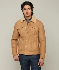 Lucchese Outerwear*Kyle Shearling Trucker Jacket
