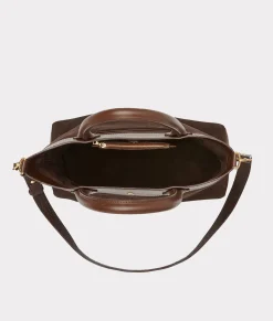 Women Lucchese Handbags*Large Lola Suede Shopper