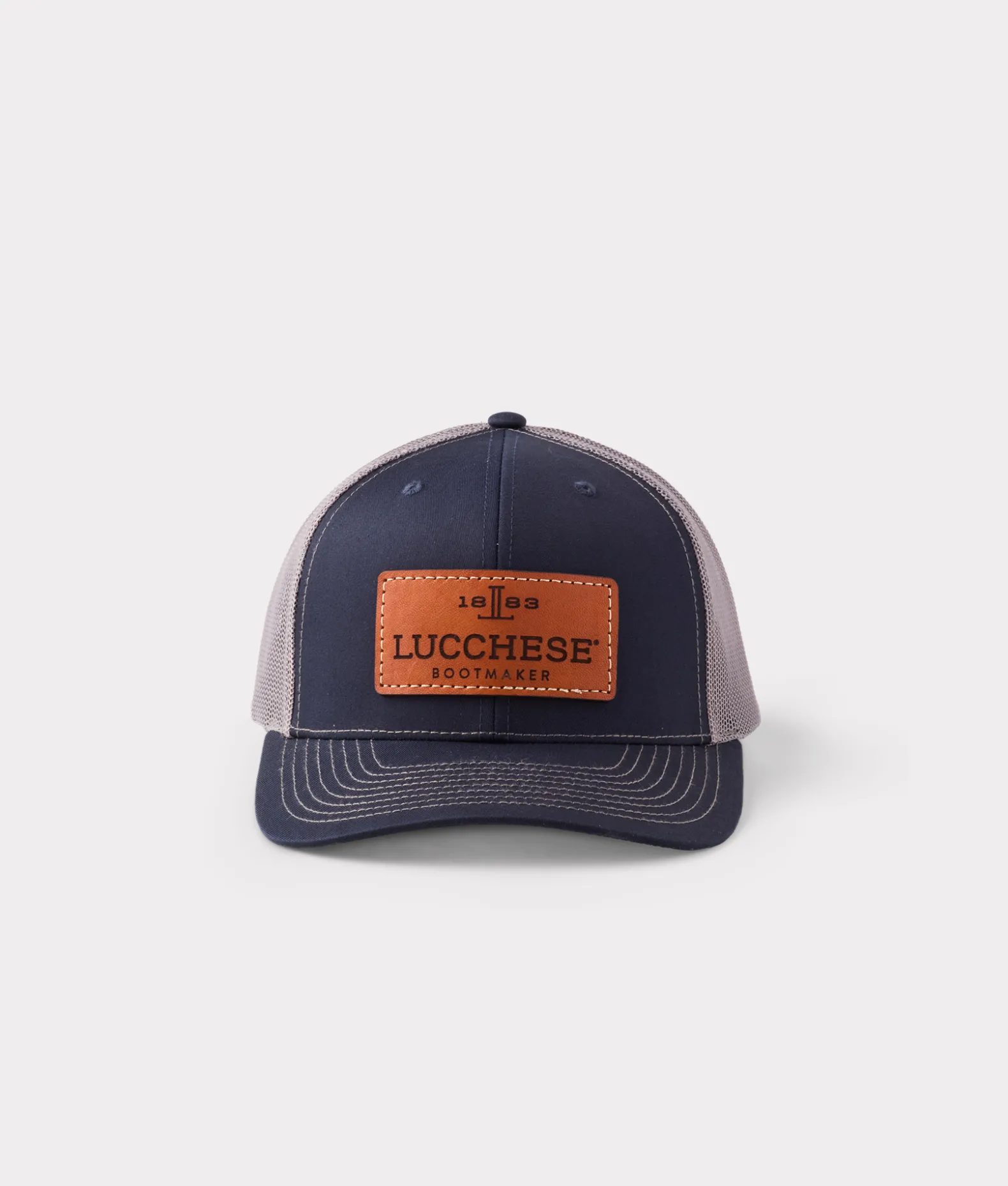 Women Lucchese Headwear|Headwear*Leather Patch Cap
