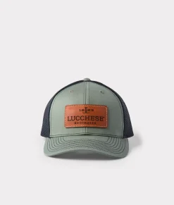 Women Lucchese Headwear|Headwear*Leather Patch Cap
