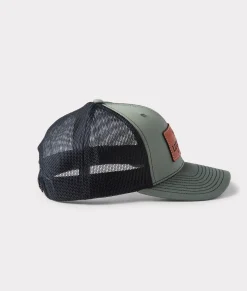 Women Lucchese Headwear|Headwear*Leather Patch Cap