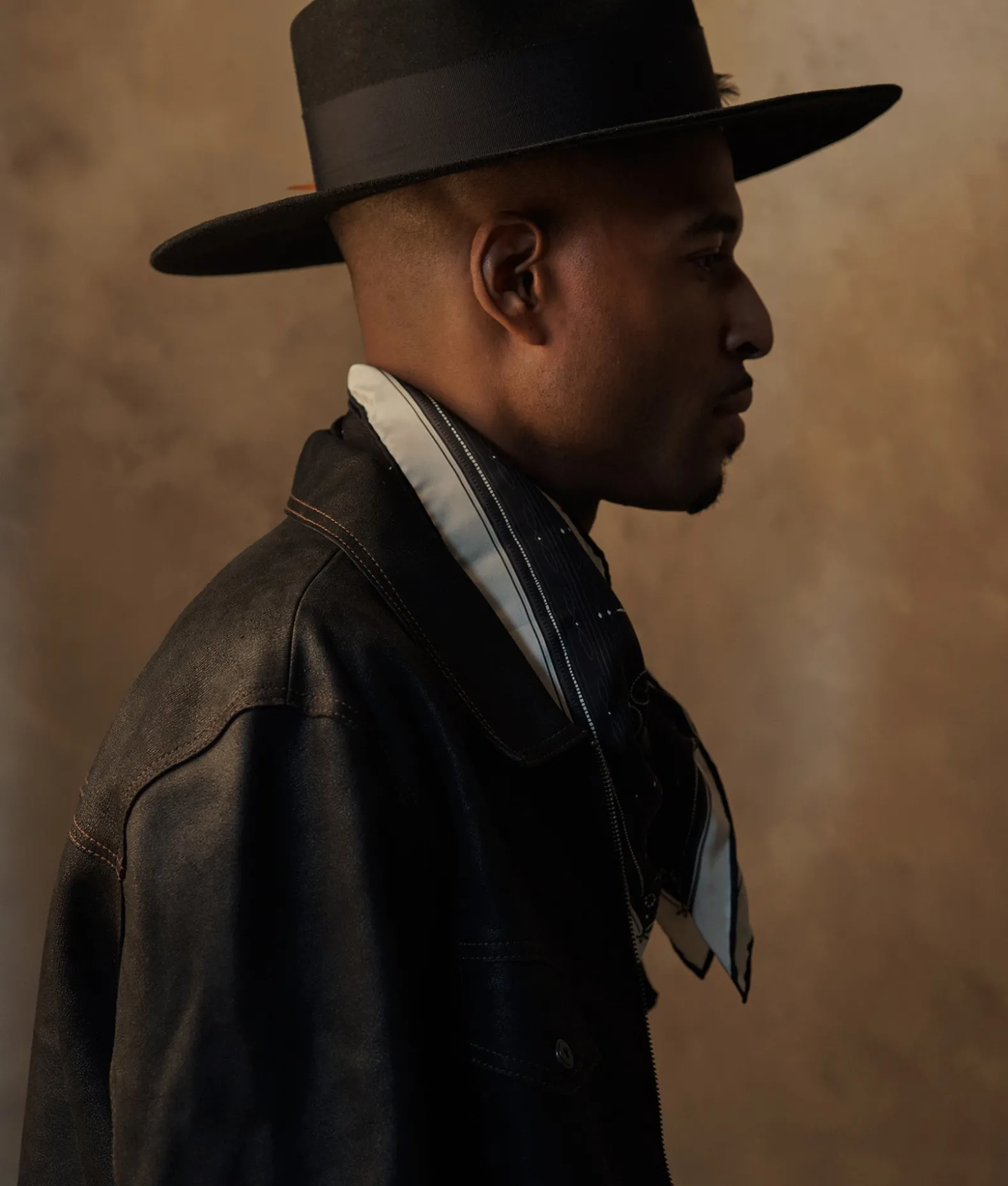 Lucchese Outerwear*Leather Trucker Jacket