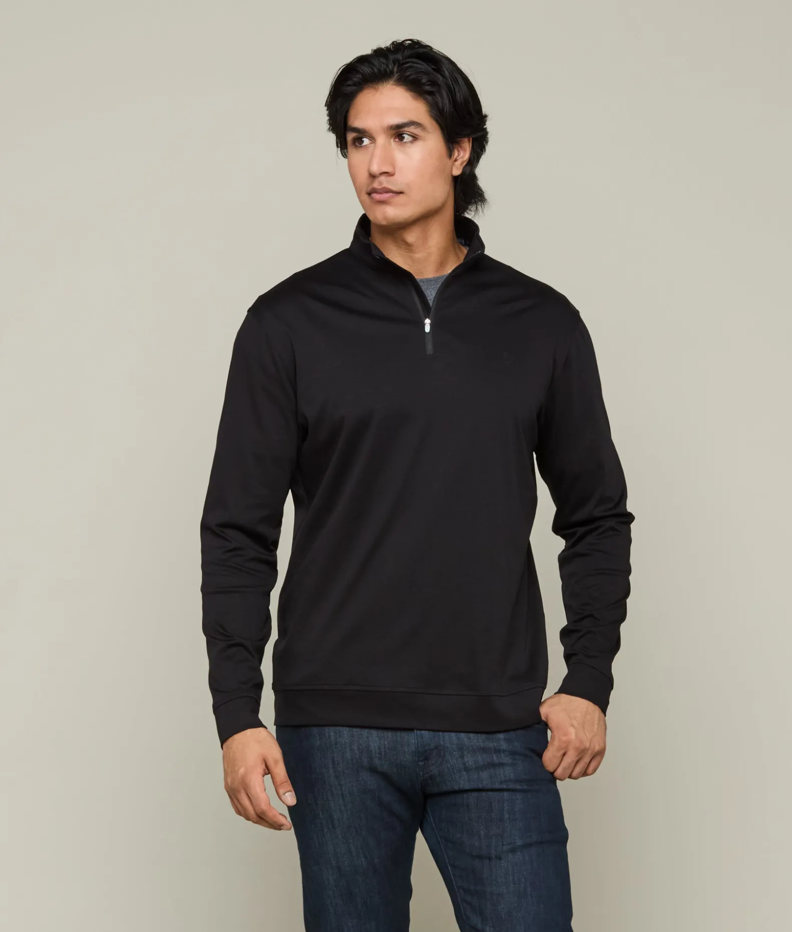 Lucchese Outerwear*Lightweight Quarter Zip