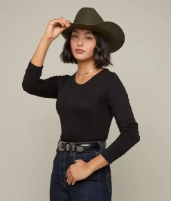 Women Lucchese Tops*Long Sleeve Soft Touch Tee
