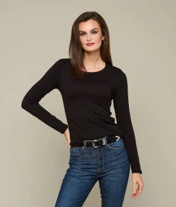 Women Lucchese Tops*Long Sleeve Soft Touch Tee