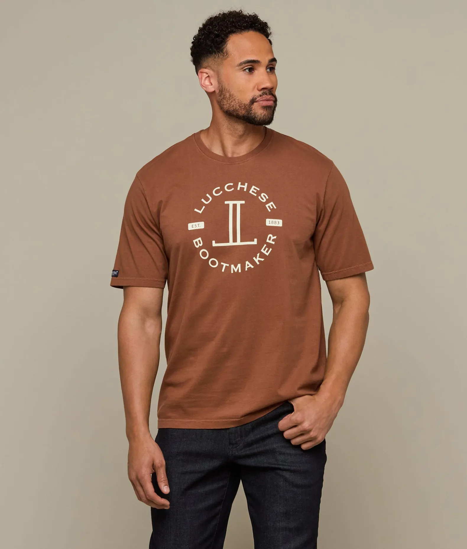 Lucchese Tops*Badge Tee