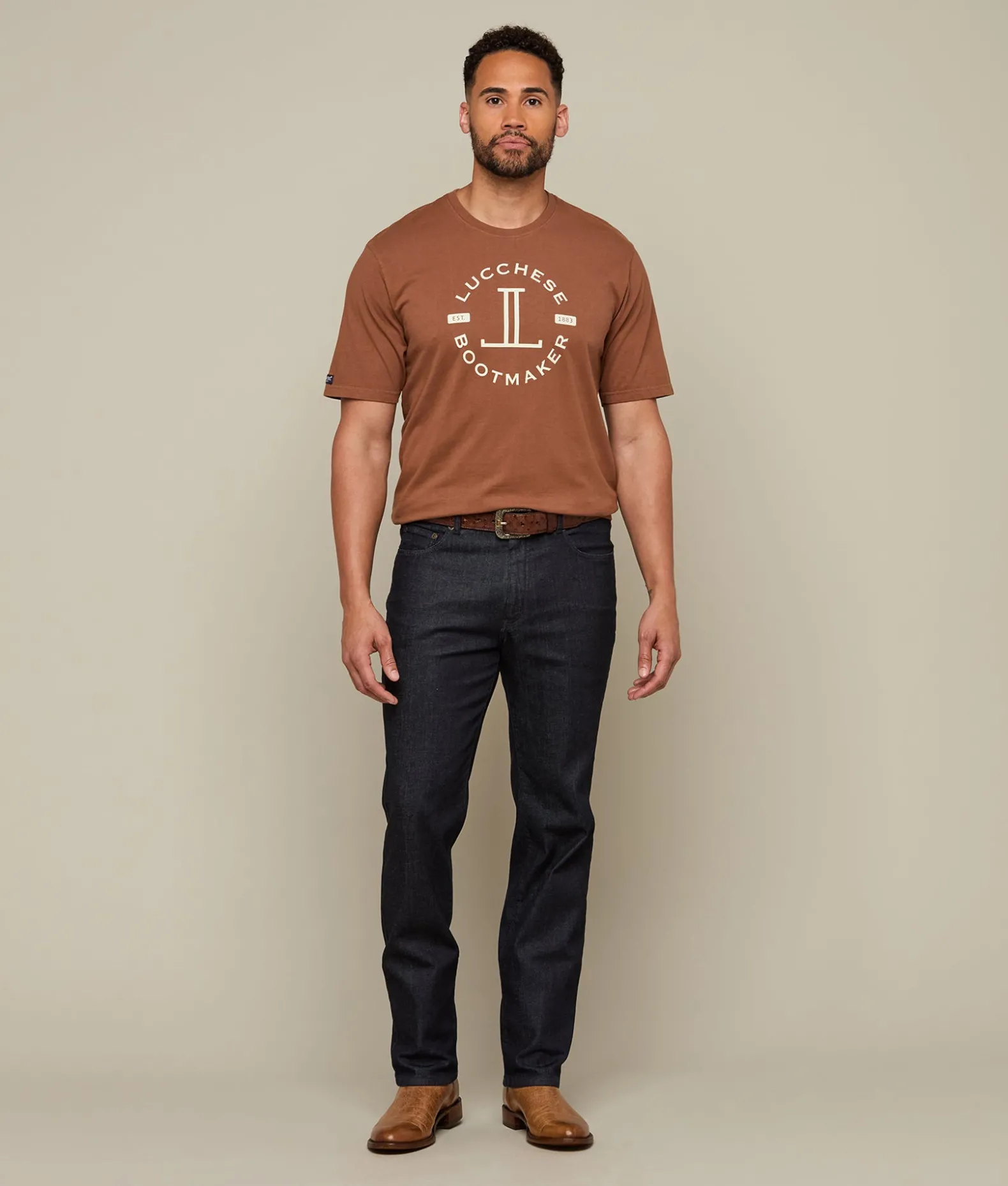 Lucchese Tops*Badge Tee