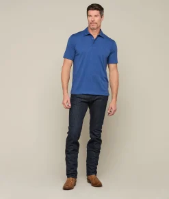 Lucchese Tops*Pima Blend Polo