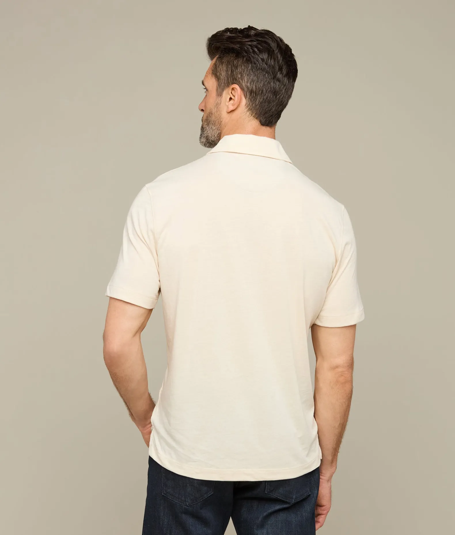 Lucchese Tops*Pima Blend Polo