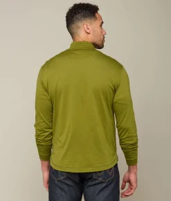 Lucchese Outerwear*Pima Cotton Quarter Zip