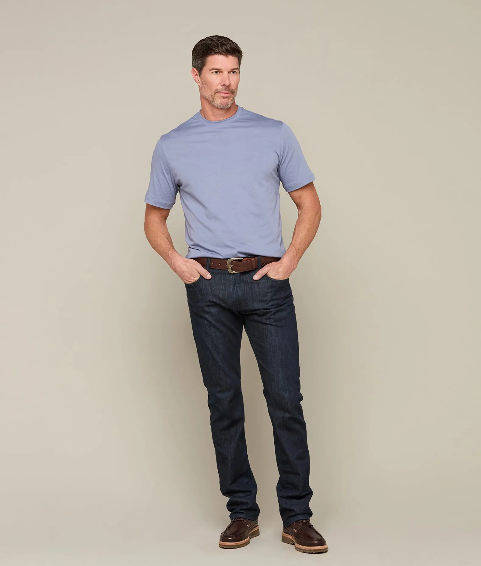 Lucchese Tops*Pima Cotton Tee