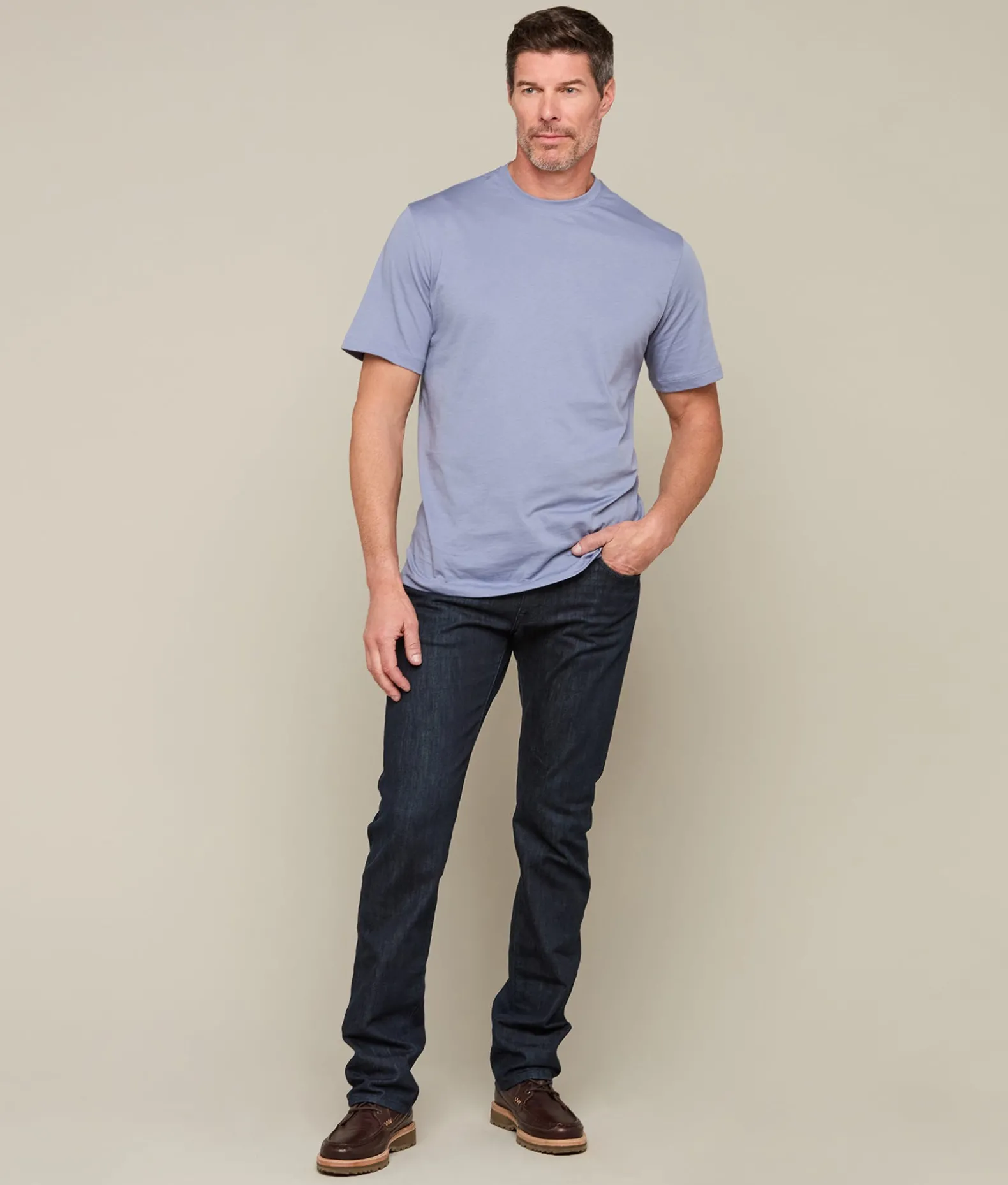 Lucchese Tops*Pima Cotton Tee