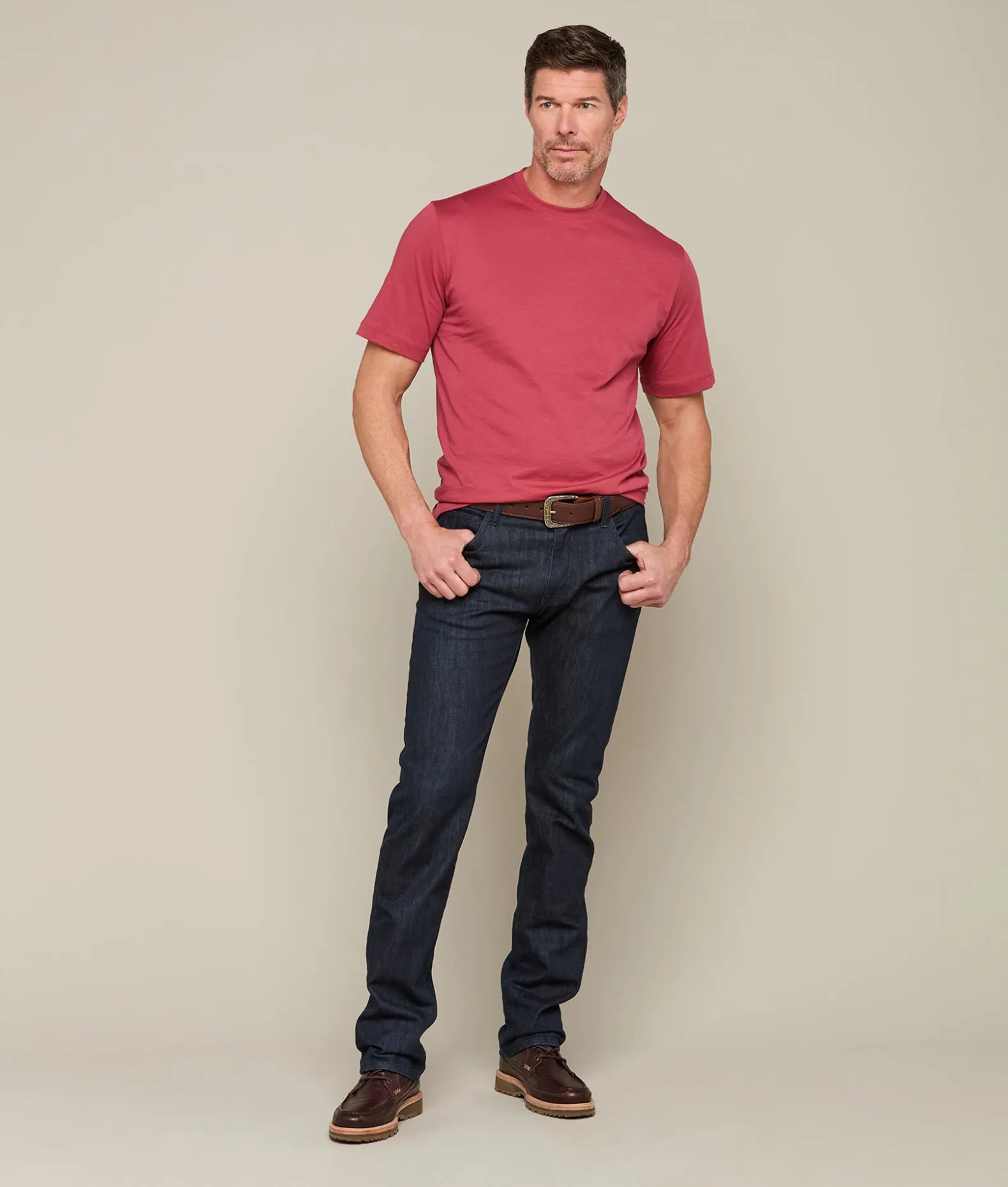 Lucchese Tops*Pima Cotton Tee