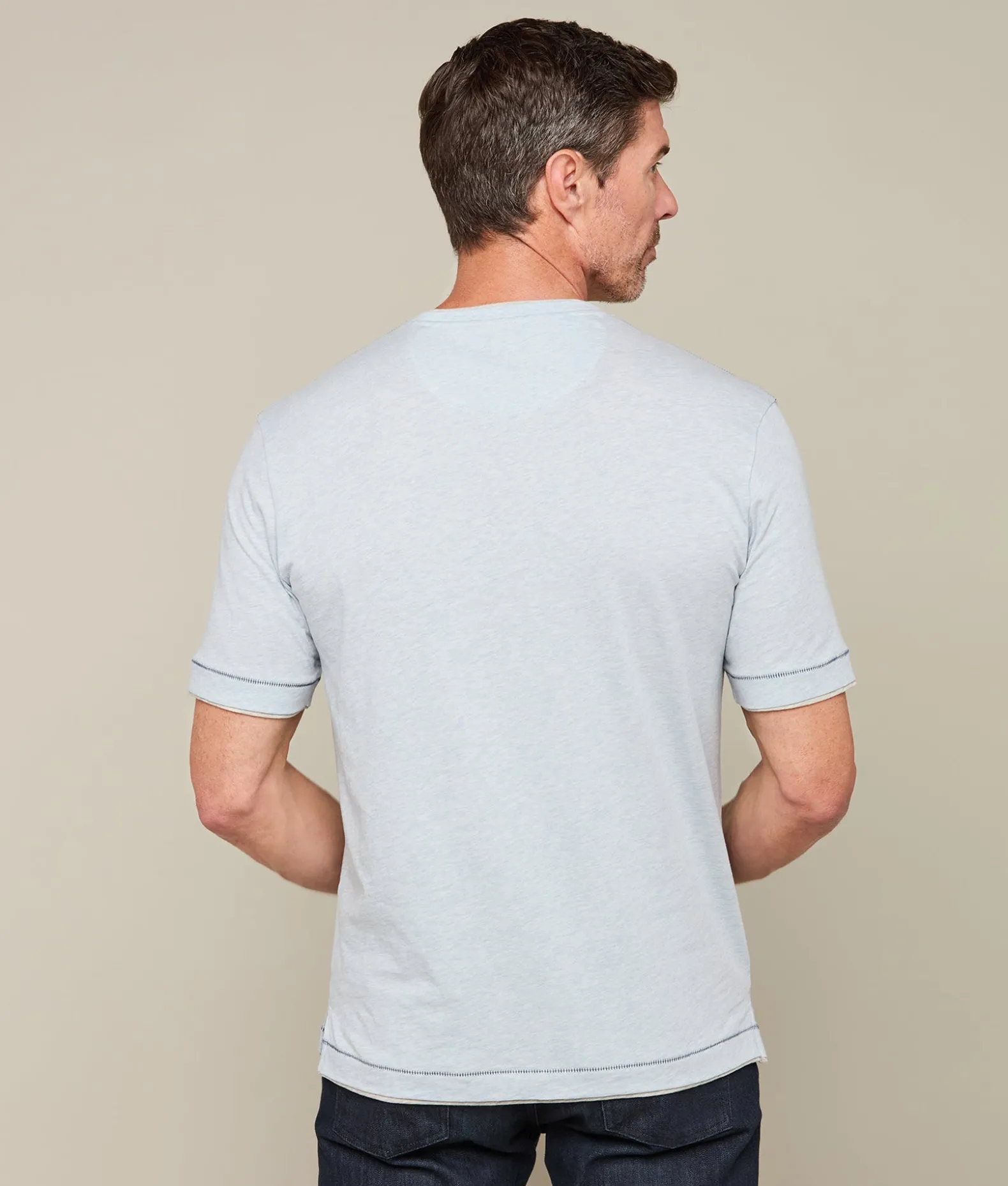 Lucchese Tops*Pima Cotton V-Neck