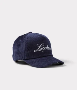 Women Lucchese Headwear|Headwear*Script Corduroy Cap