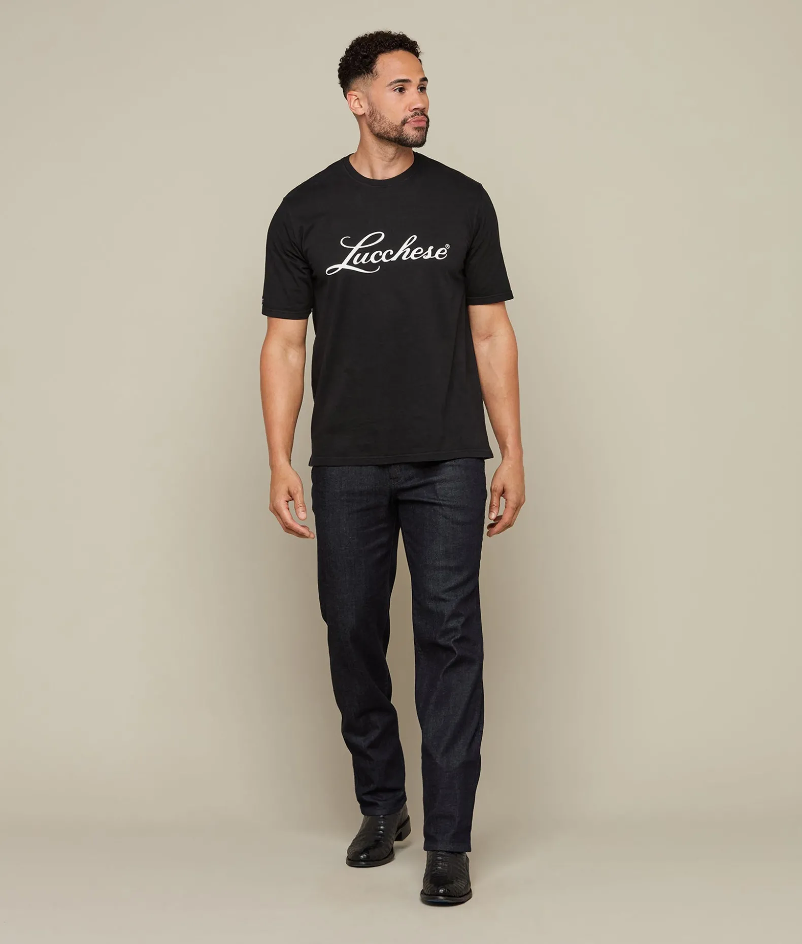 Lucchese Tops*Script Tee