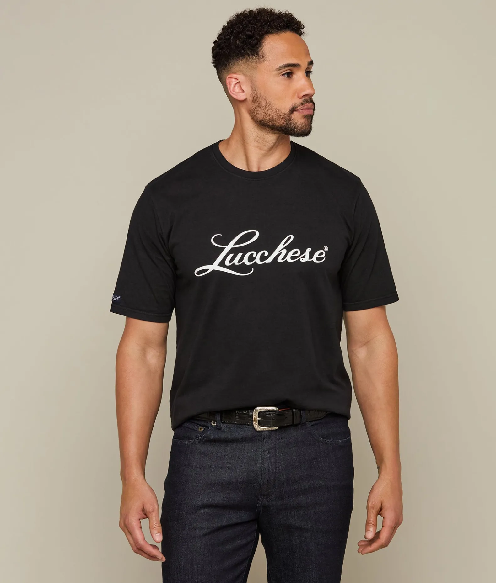 Lucchese Tops*Script Tee