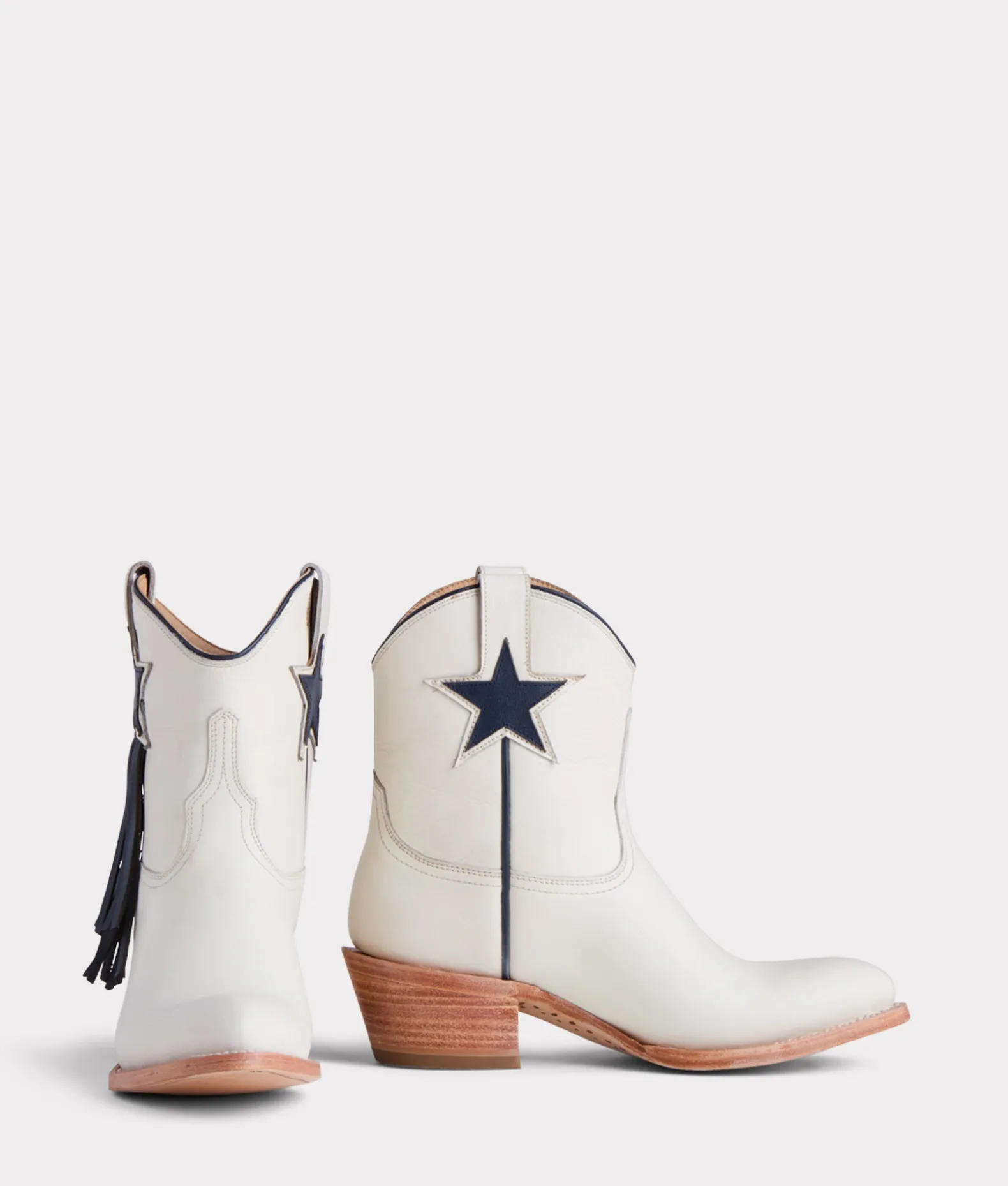 Women/BOY Lucchese Booties|Cowboy*x Dallas Cowboys Five Point