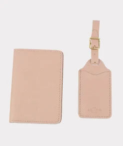 Lucchese Small Leather Goods*Luggage Tag Passport Duo
