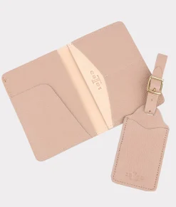 Lucchese Small Leather Goods*Luggage Tag Passport Duo