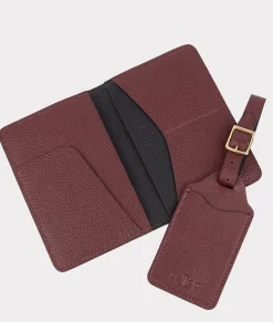 Lucchese Small Leather Goods*Luggage Tag Passport Duo