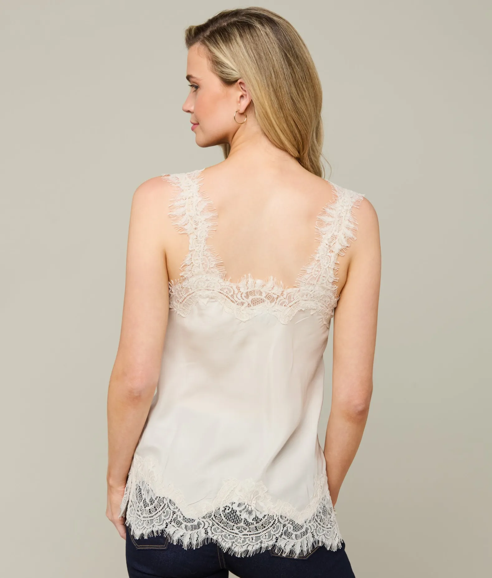 Women Lucchese Tops*Megan Coco Bias Cami