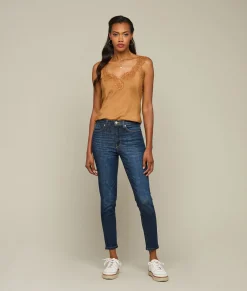 Women Lucchese Tops*Megan Coco Bias Cami