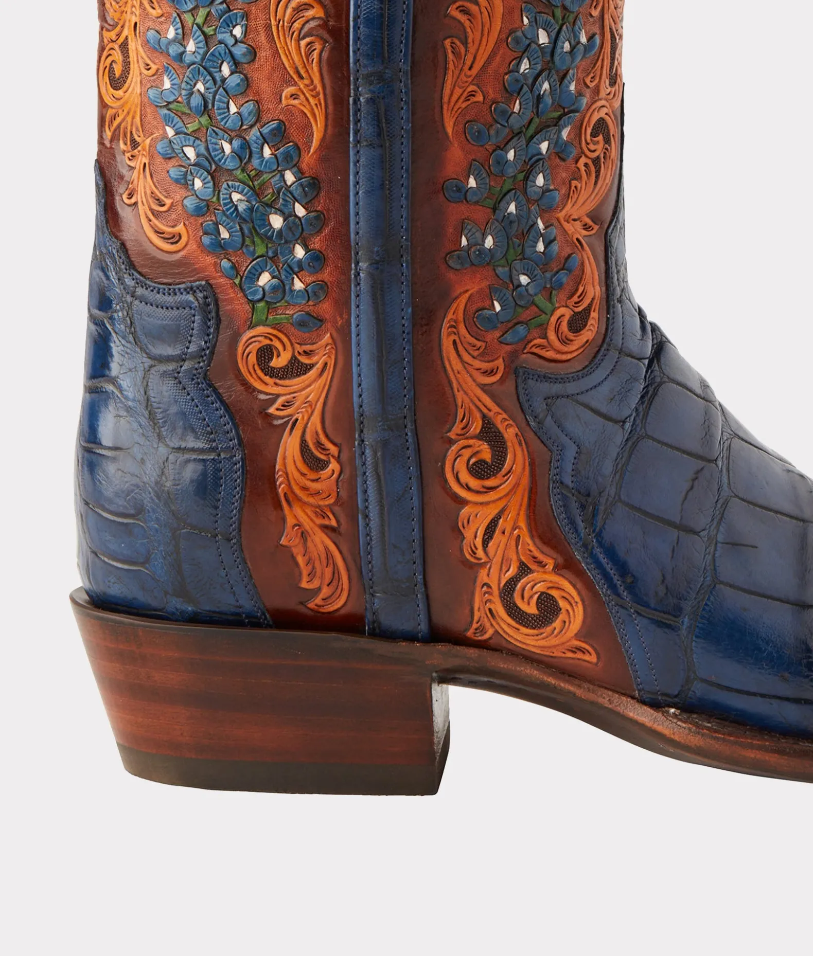 BOY Lucchese Cowboy*Men's Bluebonnet 140th Anniversary Boot