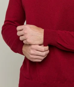 Lucchese Tops*Men's Cashmere Crewneck Sweater