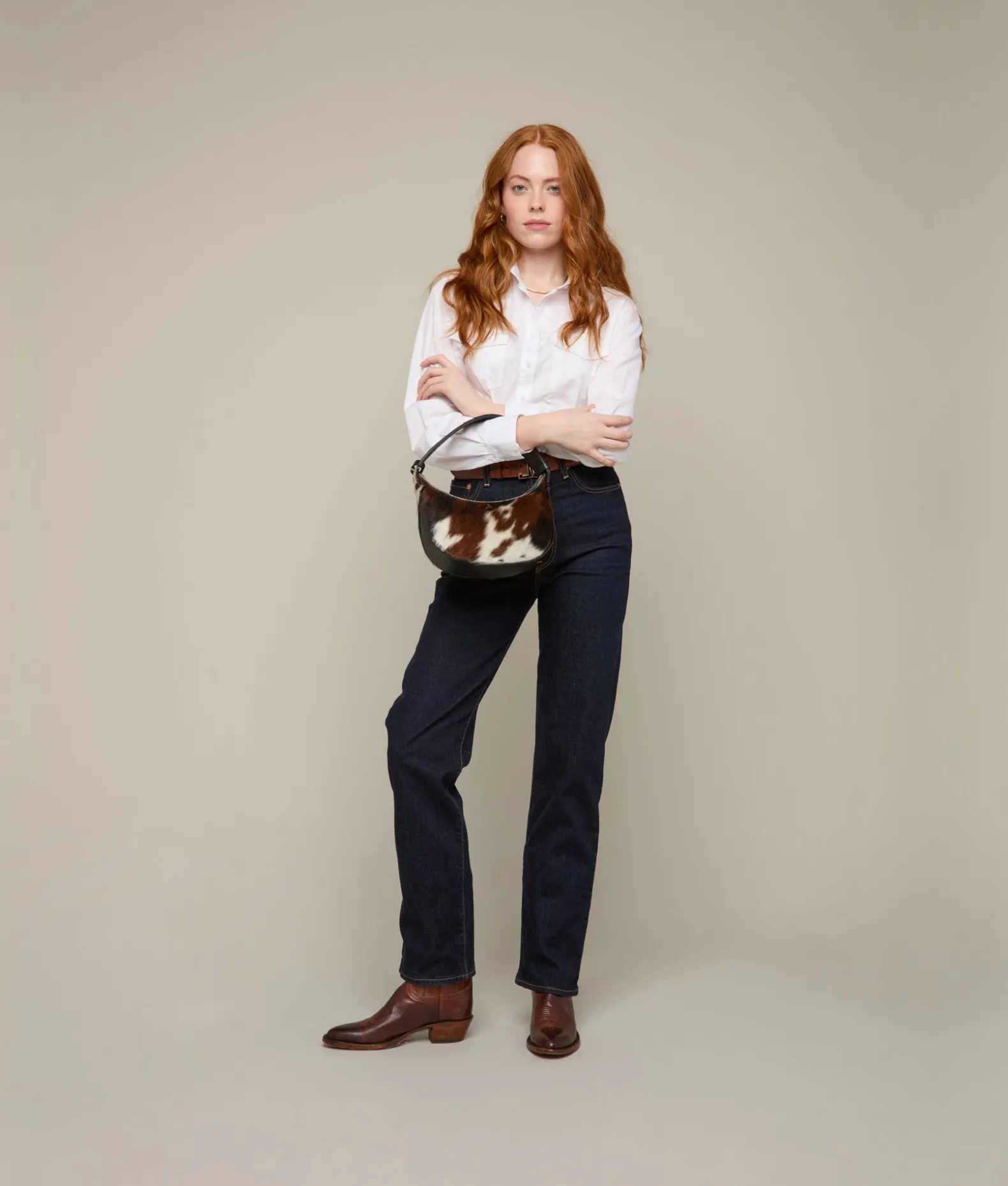 Women Lucchese Handbags*Mini Heidi Hobo Bag
