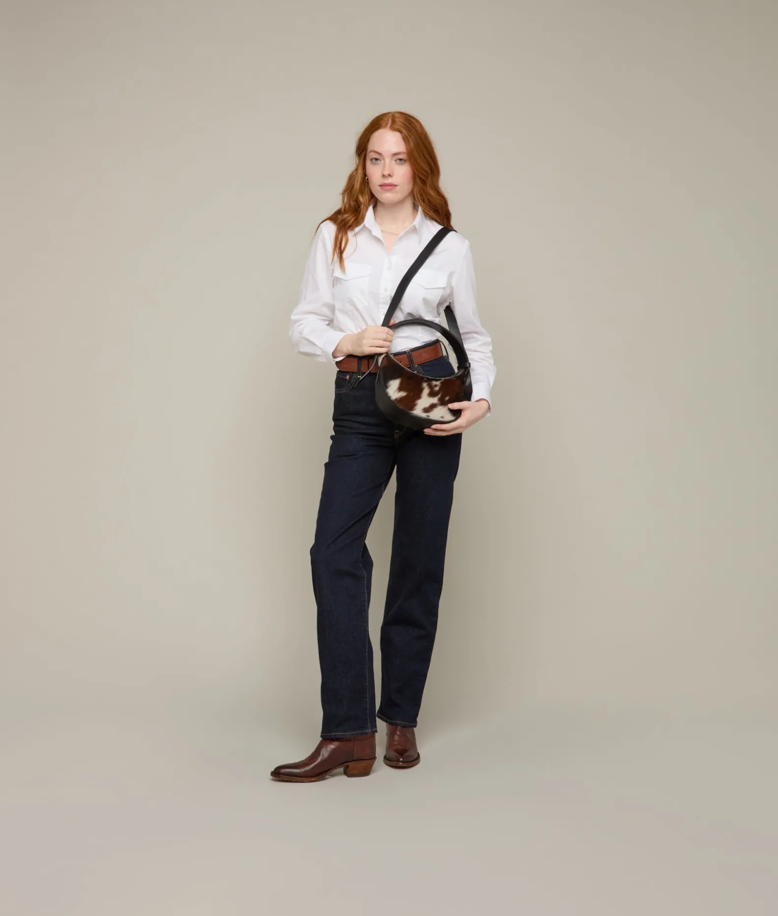 Women Lucchese Handbags*Mini Heidi Hobo Bag