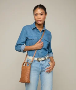 Women Lucchese Handbags*Mini Lola Exotic Shopper