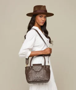 Women Lucchese Handbags*Mini Roma Exotic Tote