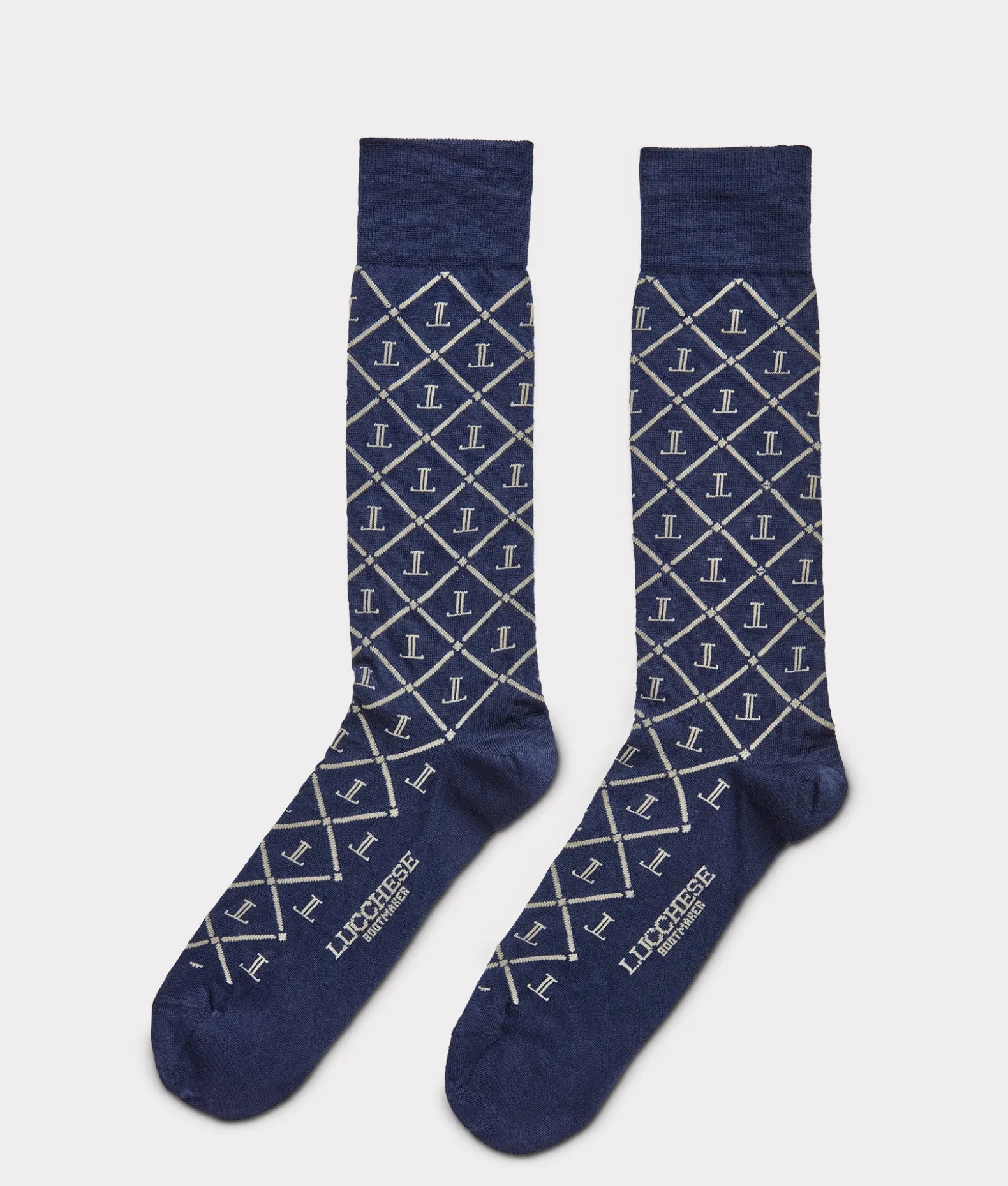 Lucchese Socks*Mirrored-L Dress Sock