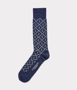 Lucchese Socks*Mirrored-L Dress Sock