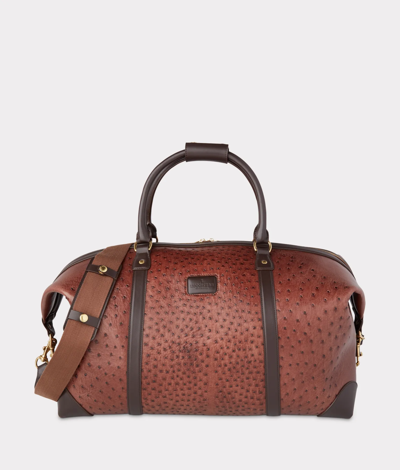 Women Lucchese Travel|Travel*Ostrich Duffle - Large