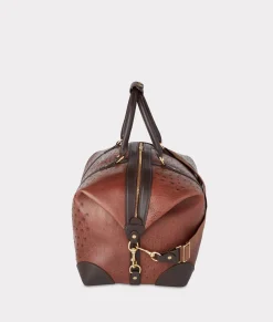 Women Lucchese Travel|Travel*Ostrich Duffle - Large
