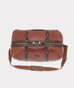 Women Lucchese Travel|Travel*Ostrich Duffle - Large