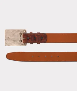 Lucchese Belts & Belt Accessories*Pecan Full Quill Ostrich Memento Belt